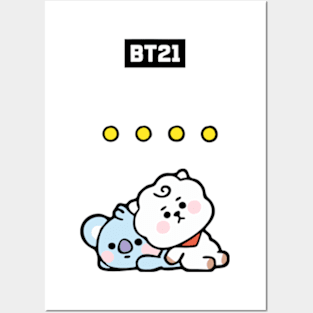 bt21 bts exclusive design 8 Posters and Art